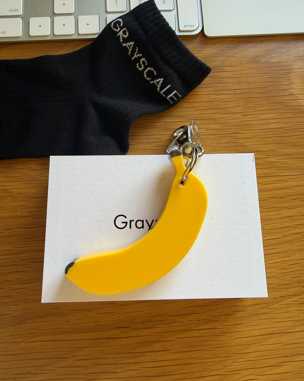 Banana keyring
