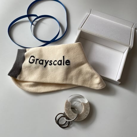 Marble donut keyring (Black)