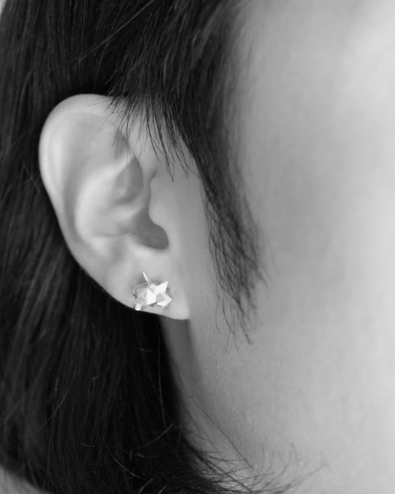 Wolf earrings