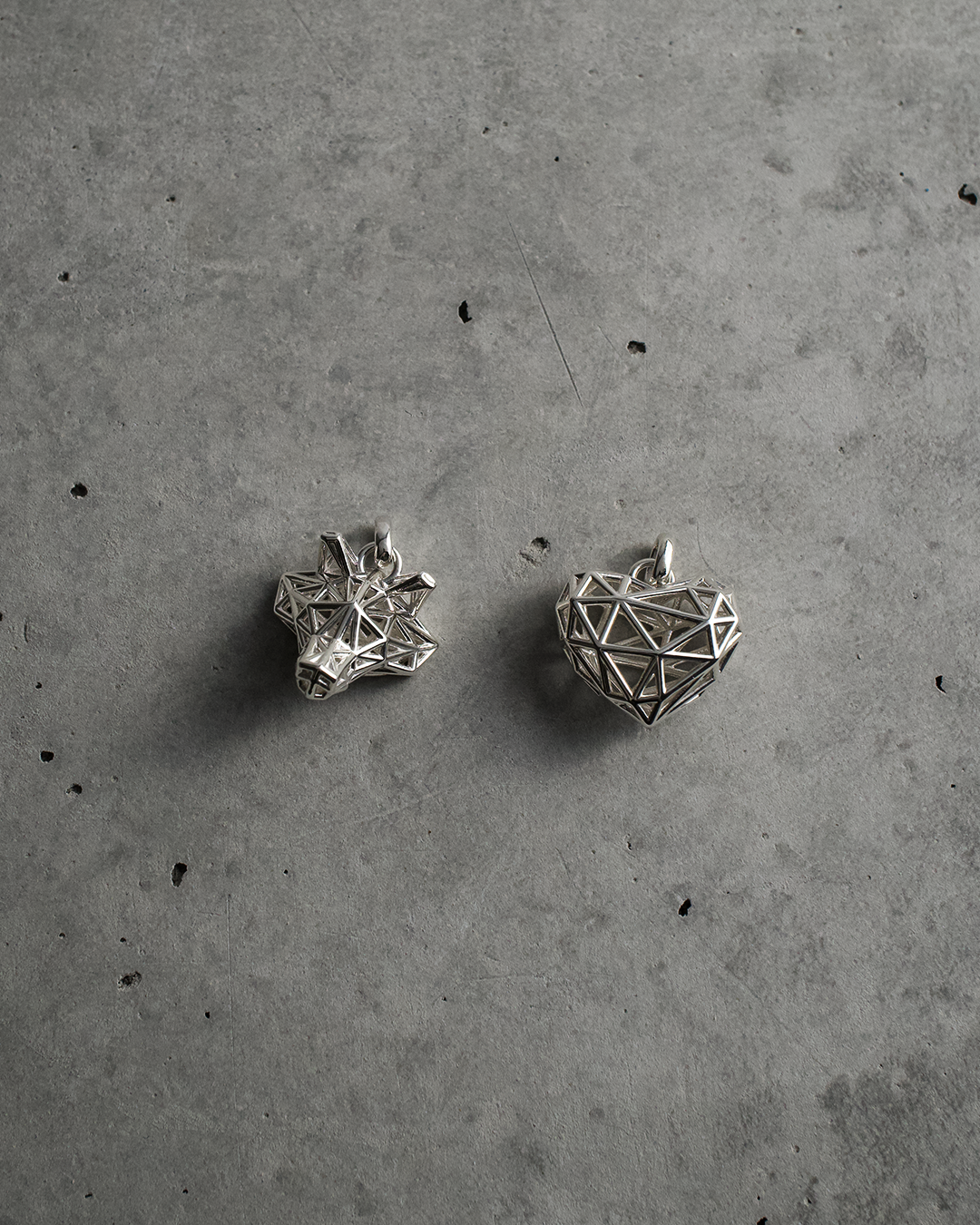 Wolf Mesh Pendant