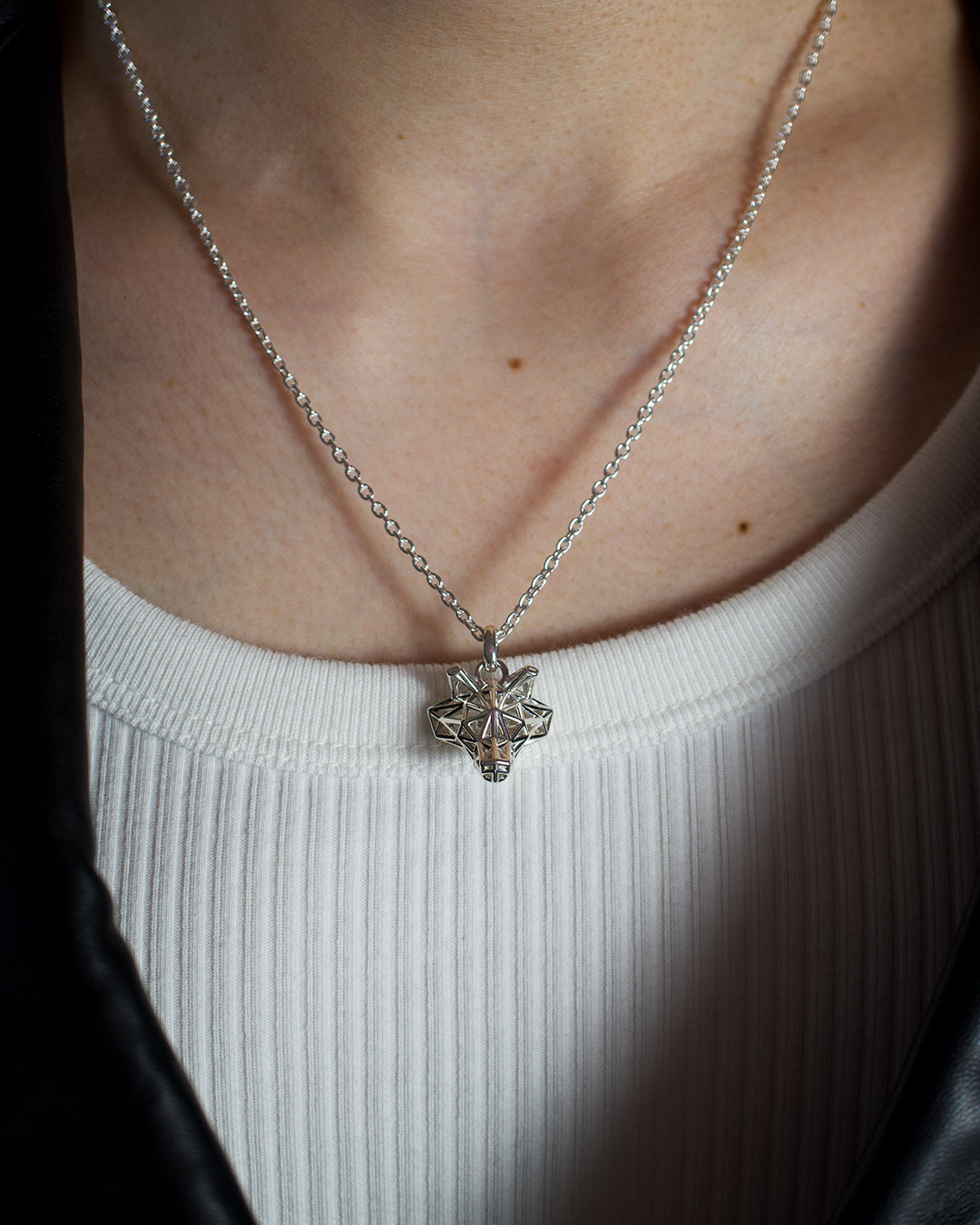 Wolf Mesh Pendant
