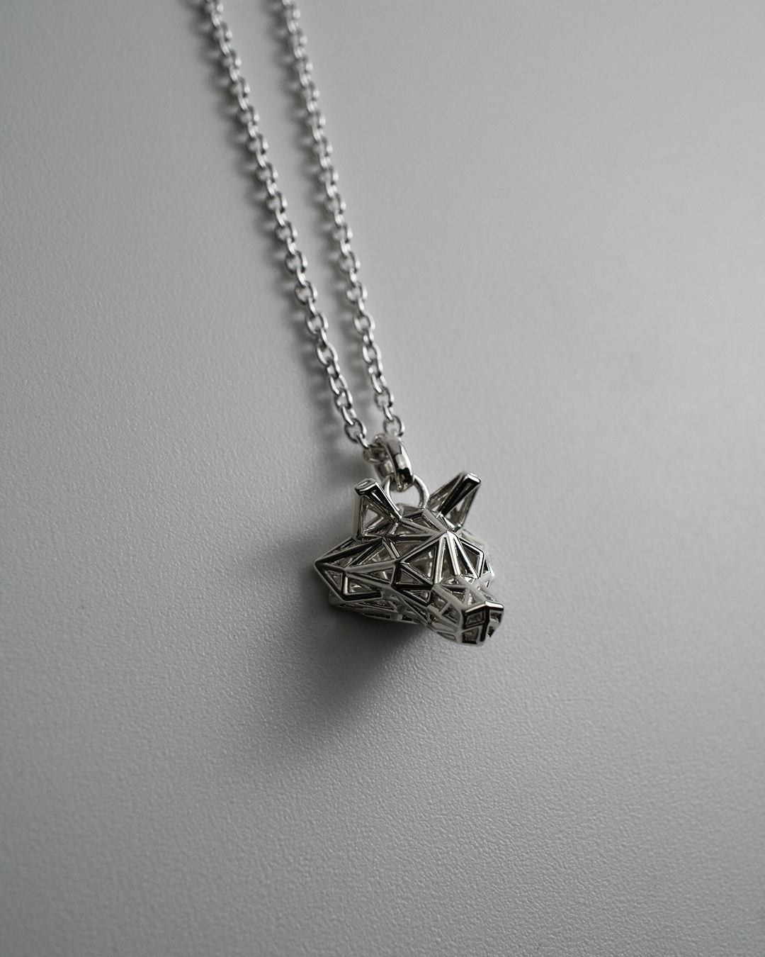 Wolf Mesh Pendant